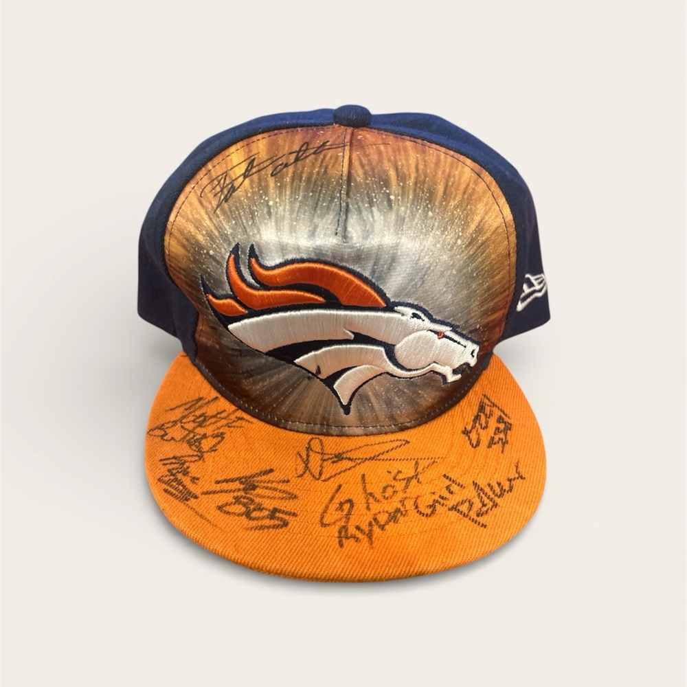 Denver Broncos Signed Cap